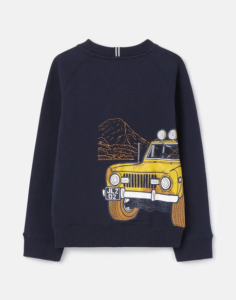 Ventura Artwork Crew Neck Sweatshirt | Joules - Jenni Kidz