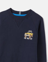 Ventura Artwork Crew Neck Sweatshirt | Joules - Jenni Kidz