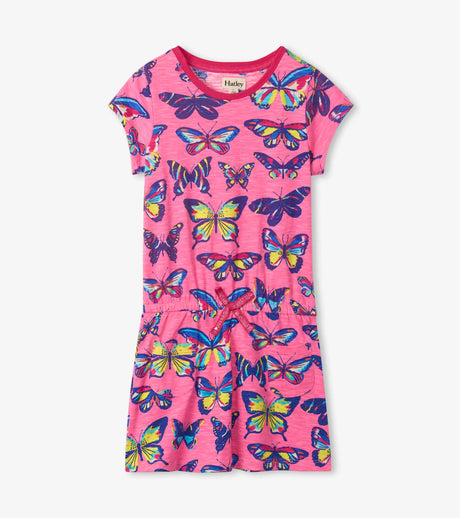 Vibrant Butterflies Drop Waist Dress | Hatley - Hatley