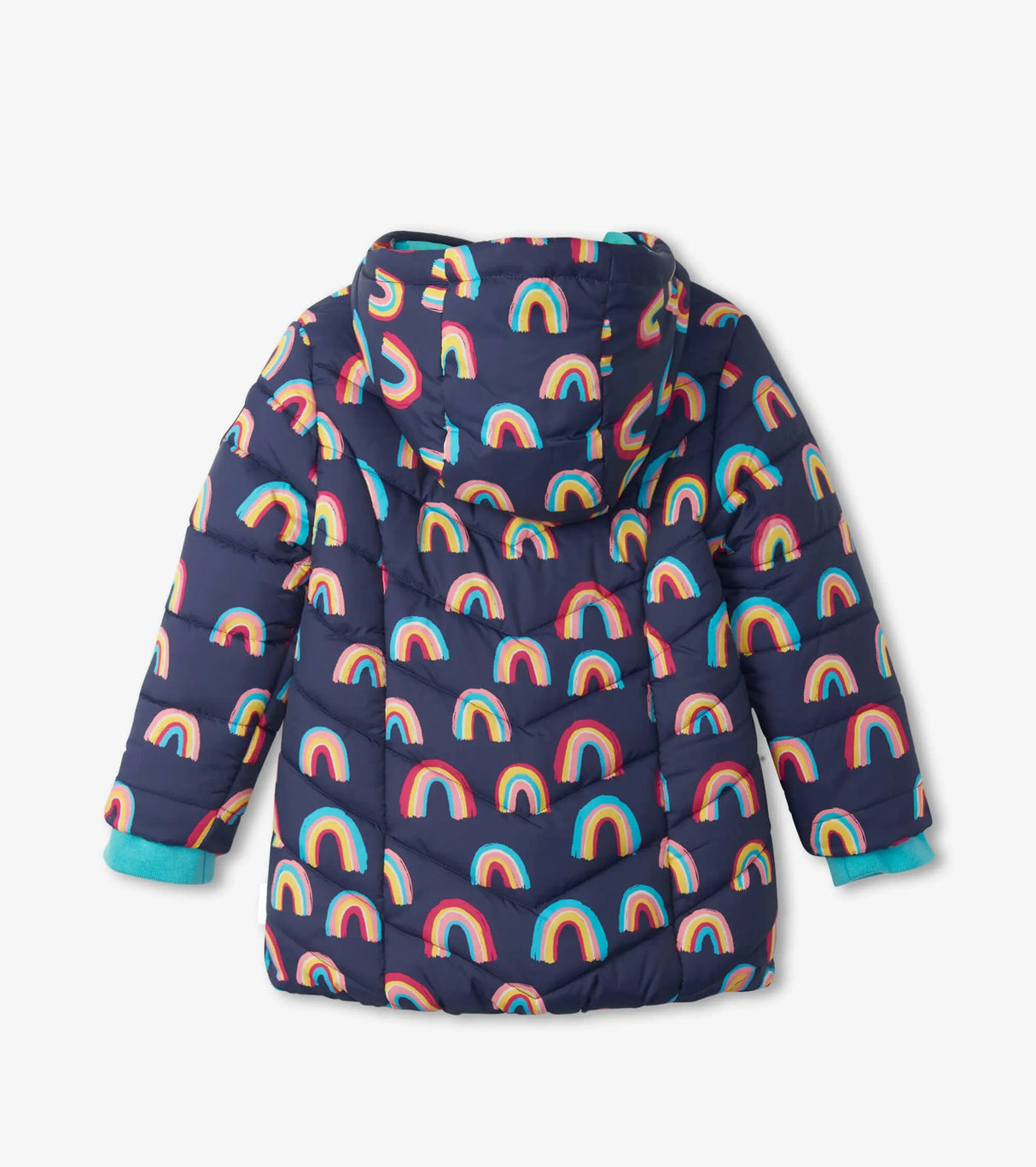 Vivid Rainbows Puffer Jacket | Hatley - Jenni Kidz