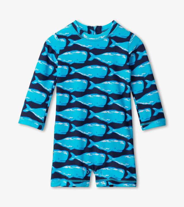 Whale Pod Baby One-Piece Rashguard | Hatley - Hatley