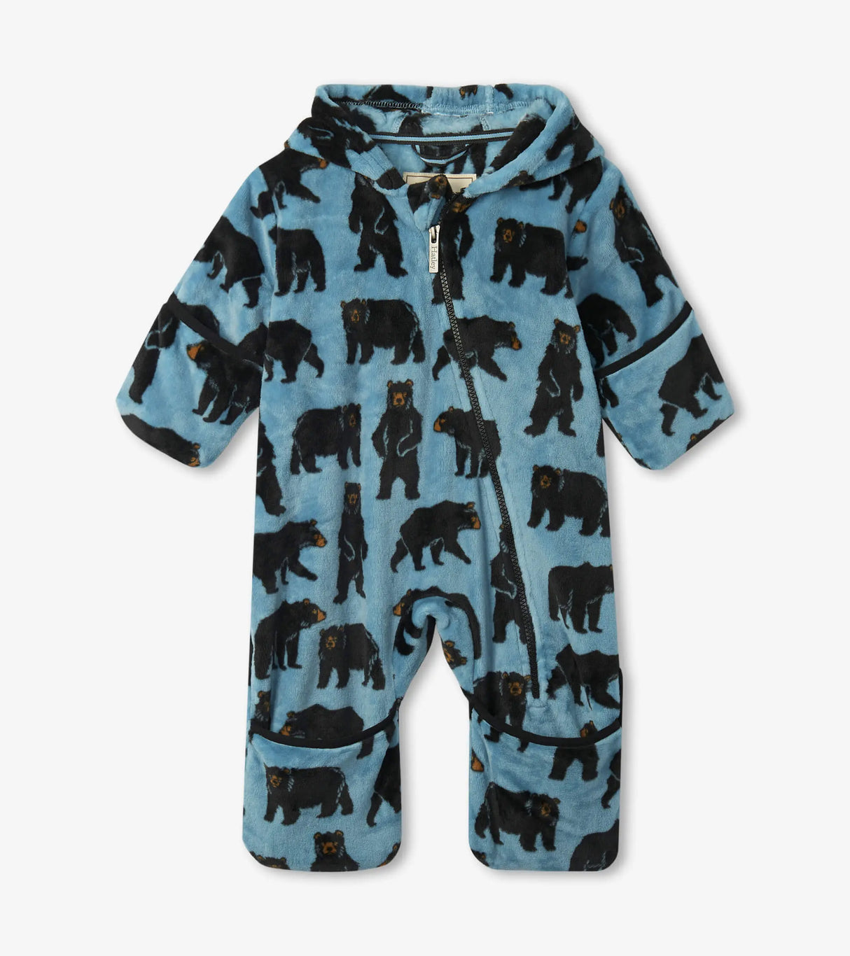 Wild Bears Fuzzy Fleece Baby Bundler | Hatley - Jenni Kidz