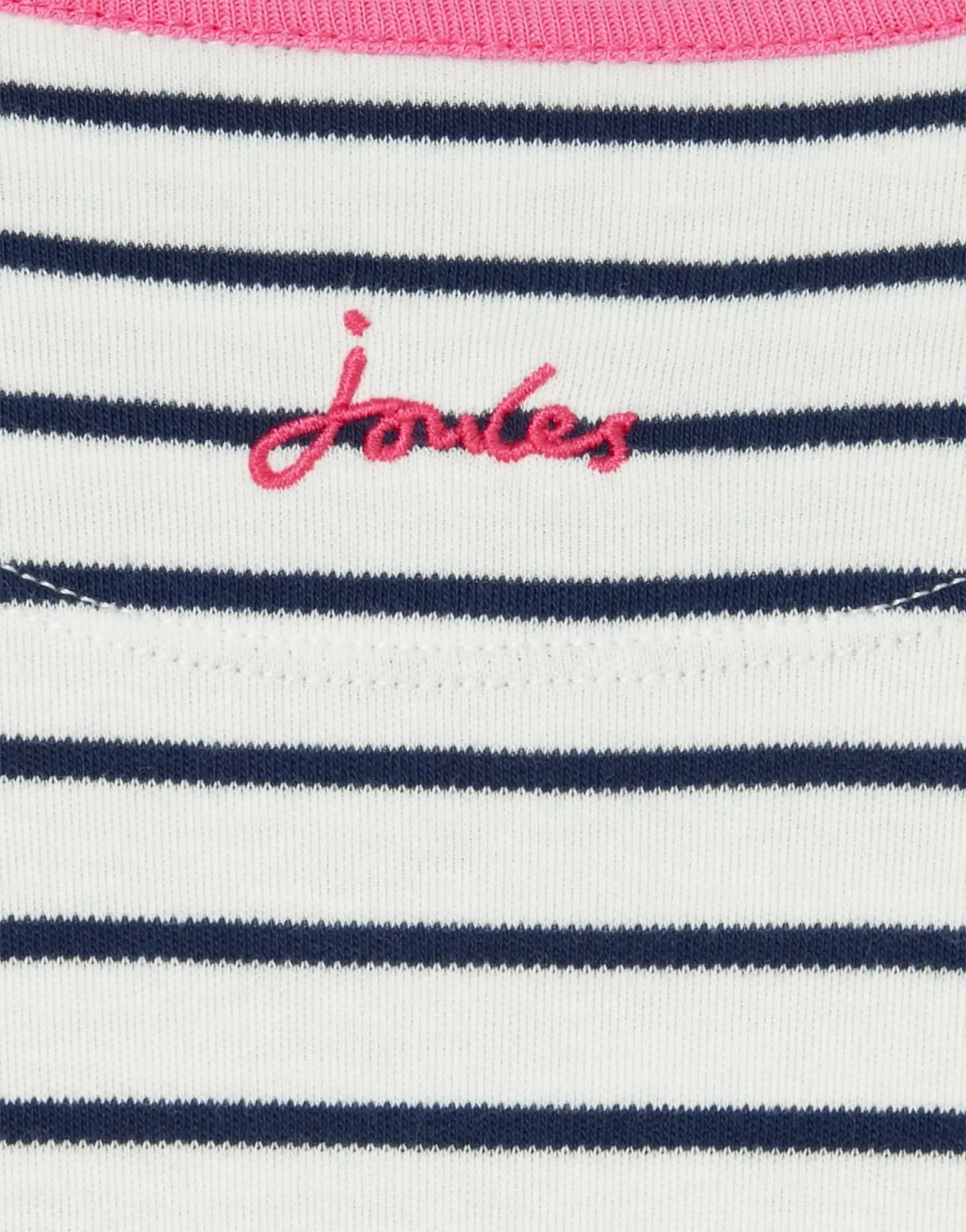 Winfield Organically Grown Cotton Artwork Romper - Stripe | Joules - Joules