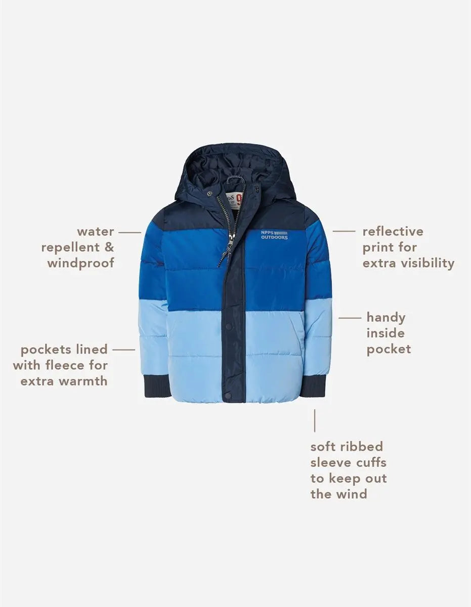 Winter jacket Nijland - Dark Sapphire | Noppies - Jenni Kidz