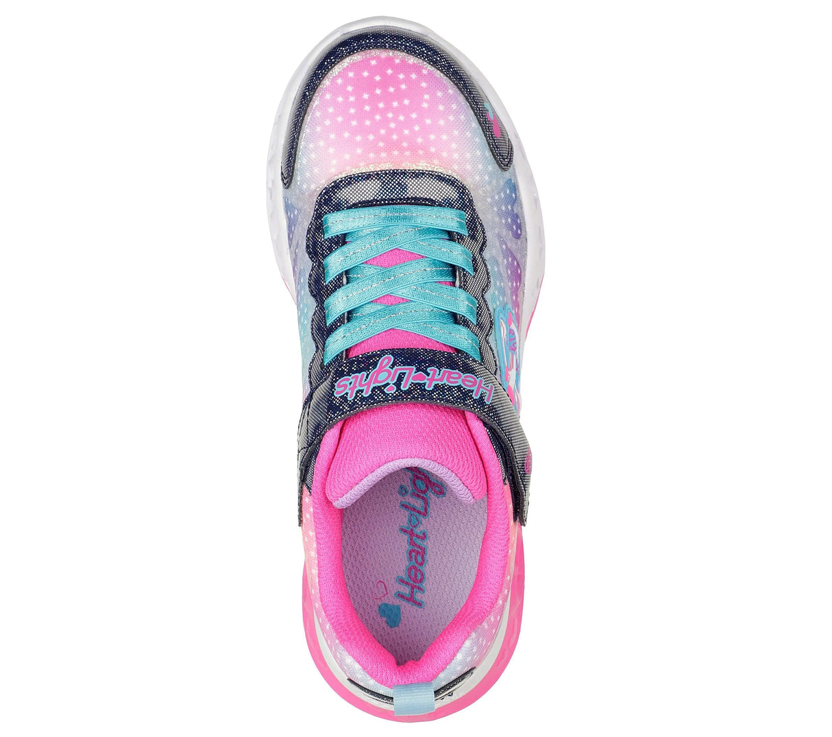 Youth Girls' Flutter Heart Lights - Simply Love Sneaker | Skechers - Skechers