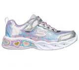 Youth Girls' Sweetheart Lights Let's Shine Sneaker | Skechers - Skechers