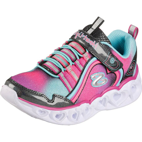 Youth Girls' Sweetheart Lights Sneaker - Rainbow Lux | Sketchers - Skechers