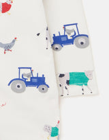 Ziggy Organically Grown Cotton Printed Babygrow | Joules - Joules