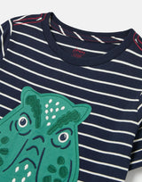 Zipadee Short Sleeve Zip Artwork T-Shirt | Joules - Joules