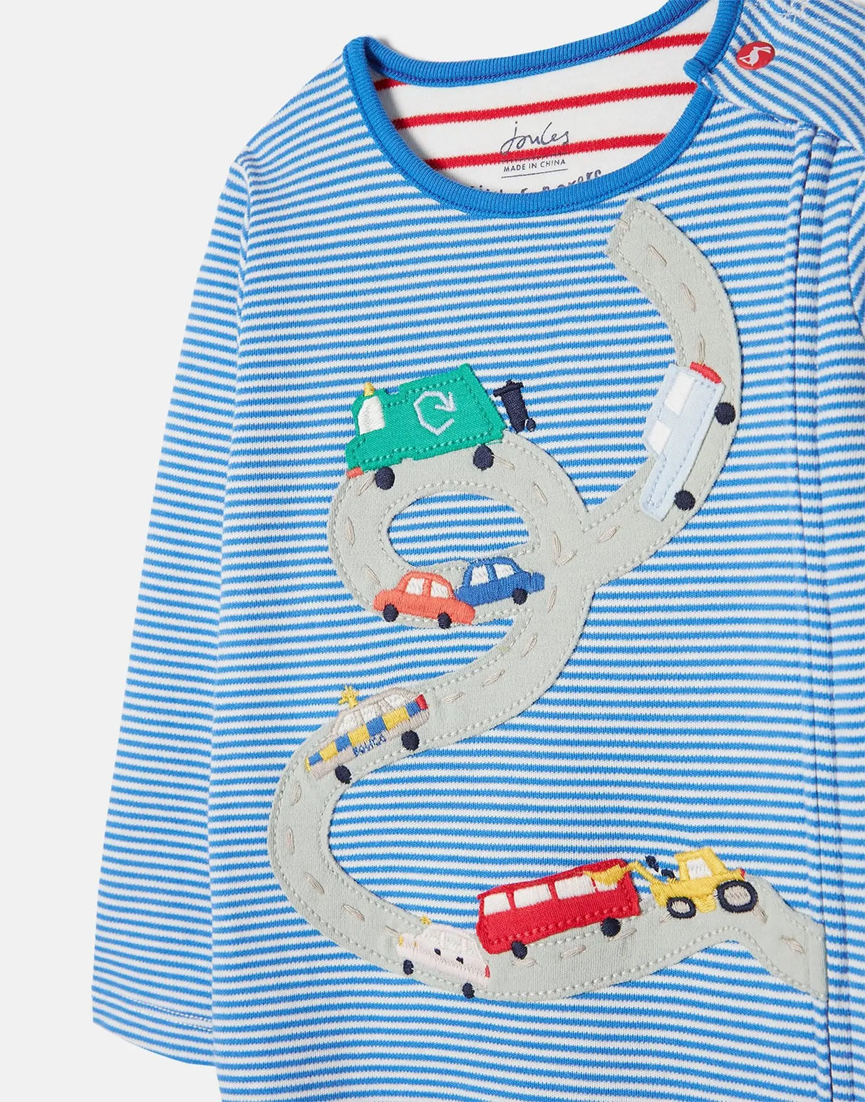 Zippy Artwork Organically Grown Cotton Babygrow | Joules - Jenni Kidz