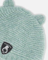 Knit Hat With Ears Green | Deux par Deux | Jenni Kidz