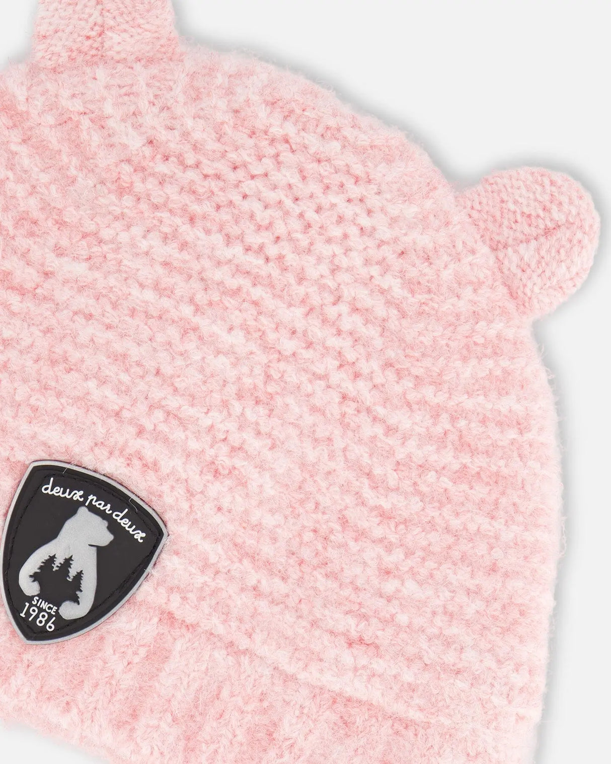 Knit Hat With Ears Pink | Deux par Deux | Jenni Kidz