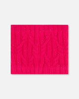 Knit Neckwarmer Fuschia Pink | Deux par Deux | Jenni Kidz