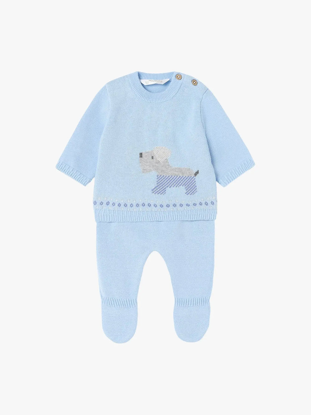 Knited 2-Piece Dog Set Newborn | Mayoral Mayoral | Mayoral | Jenni Kidz
