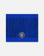 Lined Knit Neckwarmer Black And Blue | Deux par Deux | Jenni Kidz