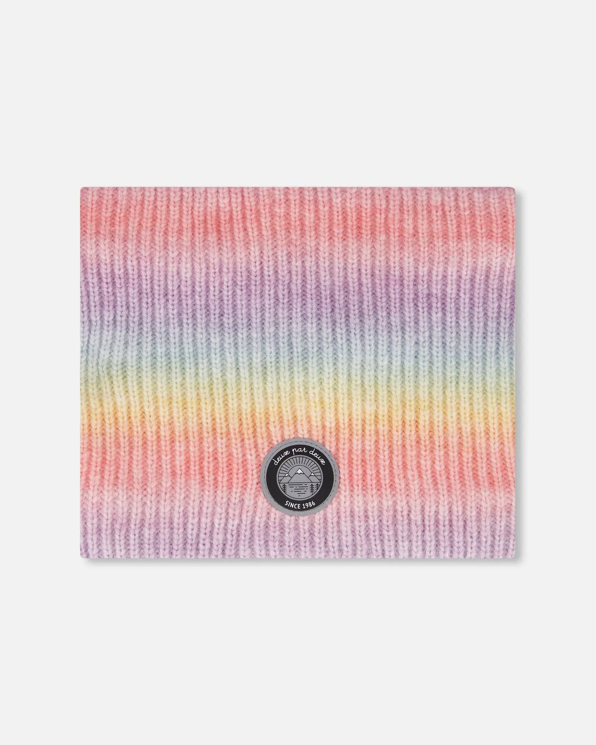 Lined Knit Neckwarmer Multicolor | Deux par Deux | Jenni Kidz