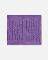 Lined Winter Neckwarmer Lavender | Deux par Deux | Jenni Kidz