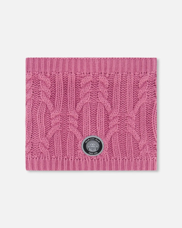 Lined Winter Neckwarmer Purple | Deux par Deux | Jenni Kidz