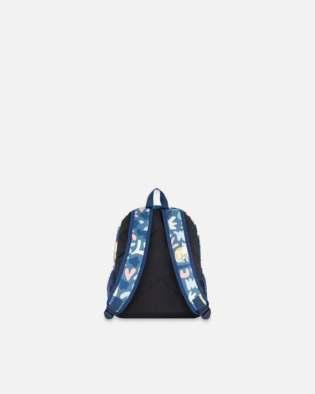 Little Kids Backpack Green Cat Print | Deux par Deux | Jenni Kidz