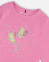 Long Sleeve T-Shirt Pink | Deux par Deux | Jenni Kidz