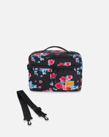 Lunch Box Black Printed Roses | Deux par Deux | Jenni Kidz