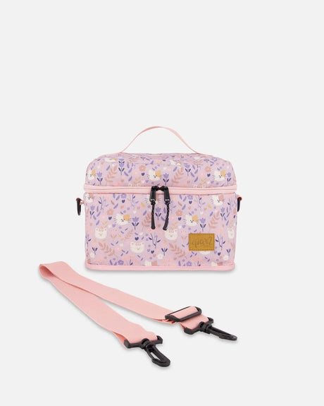 Lunch Box Lilac Cat Print | Deux par Deux | Jenni Kidz