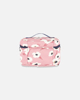 Lunch Box Pink Printed Off White Flowers | Deux par Deux | Jenni Kidz