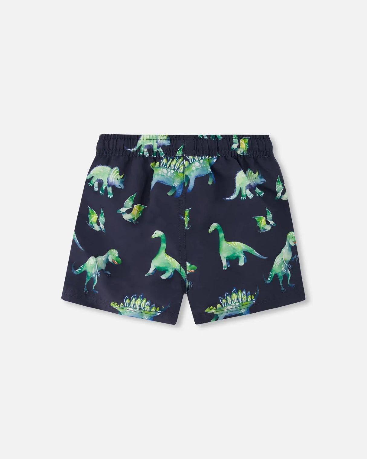 Men'S Boardshort Grey Printed Dinosaurs | Deux par Deux | Jenni Kidz