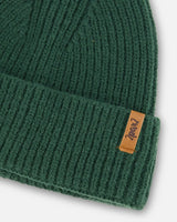 Mid-Season Knit Hat Forest Green | Deux par Deux | Jenni Kidz