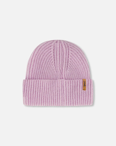 Mid-Season Knit Hat Lilac | Deux par Deux | Jenni Kidz