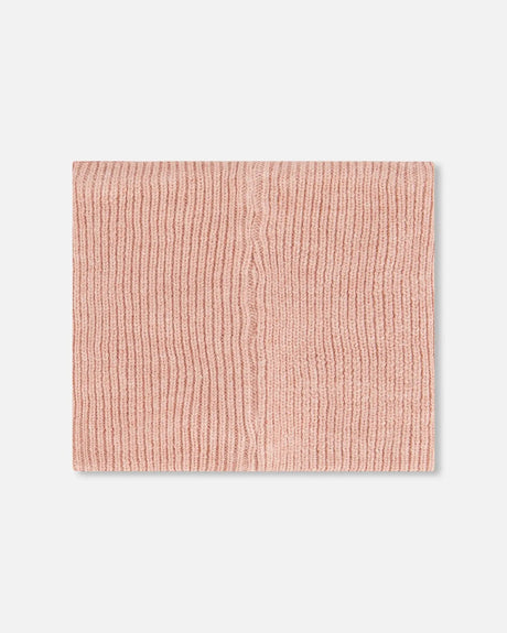 Mid-Season Knit Neckwarmer Dusty Pink | Deux par Deux | Jenni Kidz