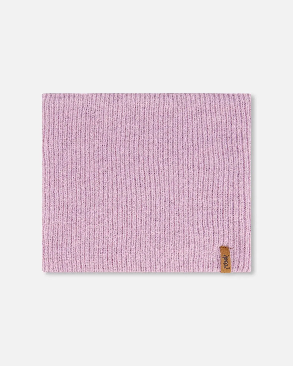 Mid-Season Knit Neckwarmer Lilac | Deux par Deux | Jenni Kidz