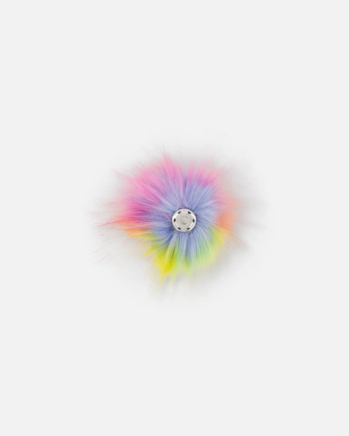 Multi-Colored Fake Fur Pompom For Hat | Deux par Deux | Jenni Kidz