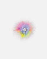 Multi-Colored Fake Fur Pompom For Hat | Deux par Deux | Jenni Kidz