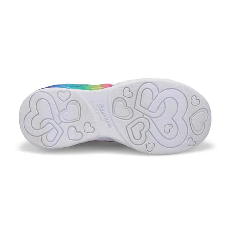 Youth Girls' Infinite Heart Lights - Lavender/Multi | Skechers | Skechers | Jenni Kidz