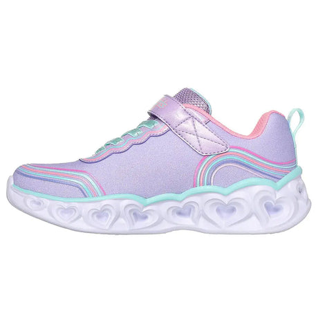 Youth Girls' Infinite Heart Lights - Lavender/Multi | Skechers (Copy) | Skechers | Jenni Kidz