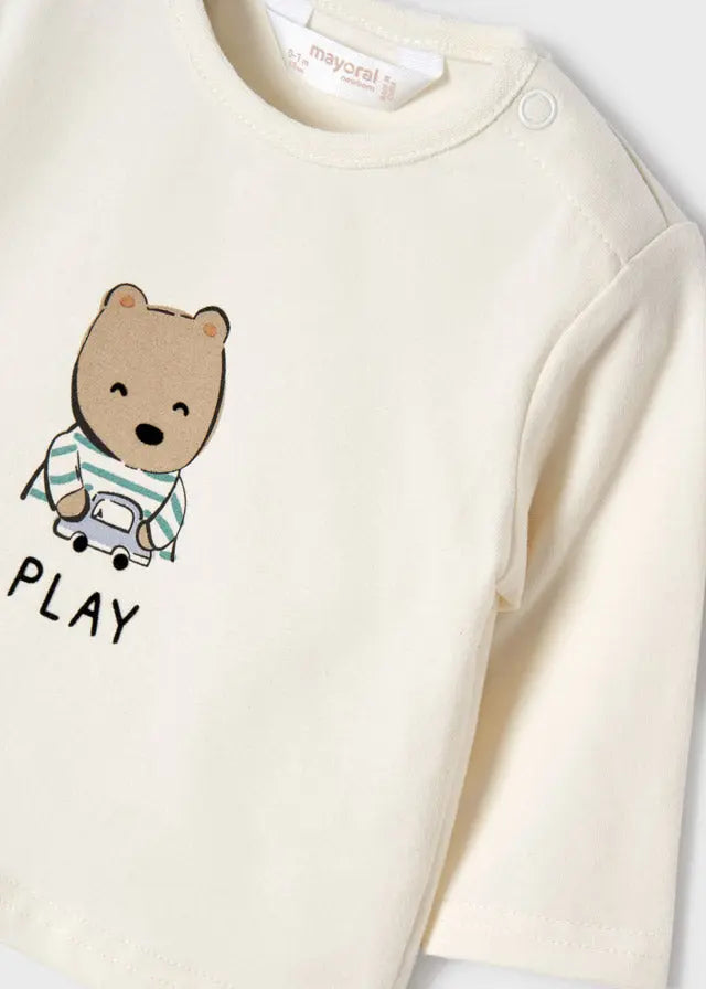 Newborn Cute Cars 3 Piece Tracksuit Blue | Mayoral | Mayoral | Jenni Kidz