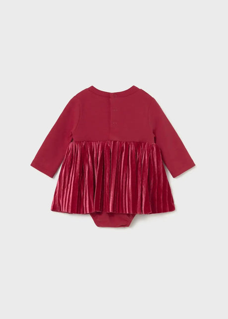 Newborn Girl Velvet Dress | Mayoral | Mayoral | Jenni Kidz