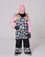 One-Piece Play Snowsuit Smiley Face Girl | Deux par Deux | Jenni Kidz