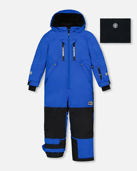 One Piece TEKNIK Snowsuit Royal Blue | Deux par Deux | Jenni Kidz