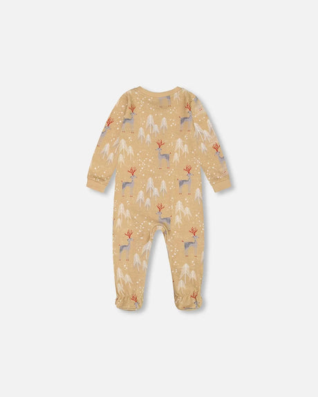 Organic Cotton Baby One Piece Family Christmas Pajama | Deux par Deux | Jenni Kidz