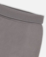 Organic Cotton Evolutive Pant Dark Gray | Deux par Deux | Jenni Kidz