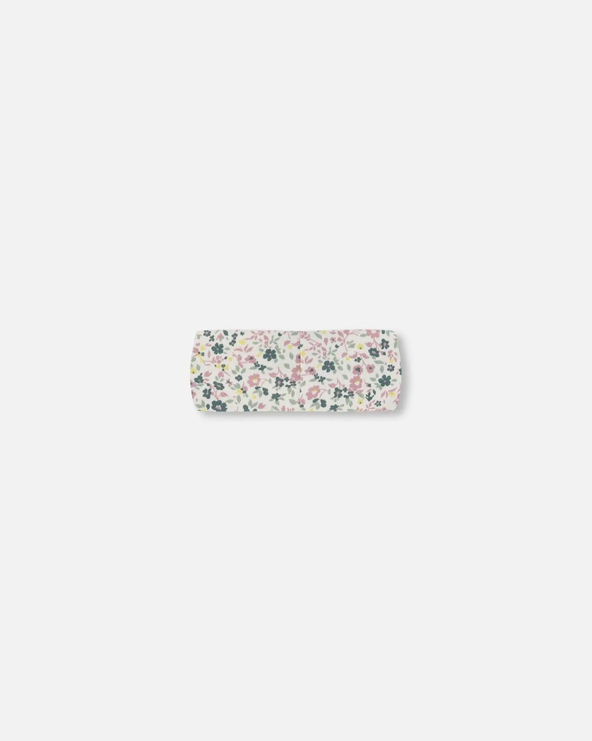 Organic Cotton Headband Off-White Floral | Deux par Deux | Jenni Kidz