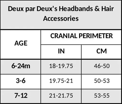 Organic Cotton Headband Off-White Floral | Deux par Deux | Jenni Kidz