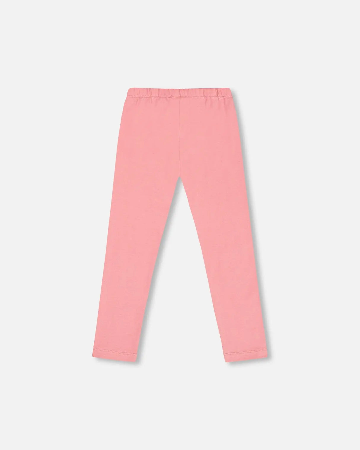 Organic Cotton Legging With Knee Print Pink | Deux par Deux | Jenni Kidz