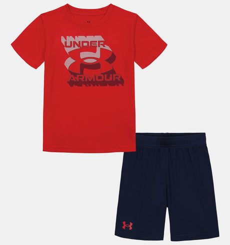 Little Boys' Double Zone Logo Set | Under Armour - Jenni Kidz