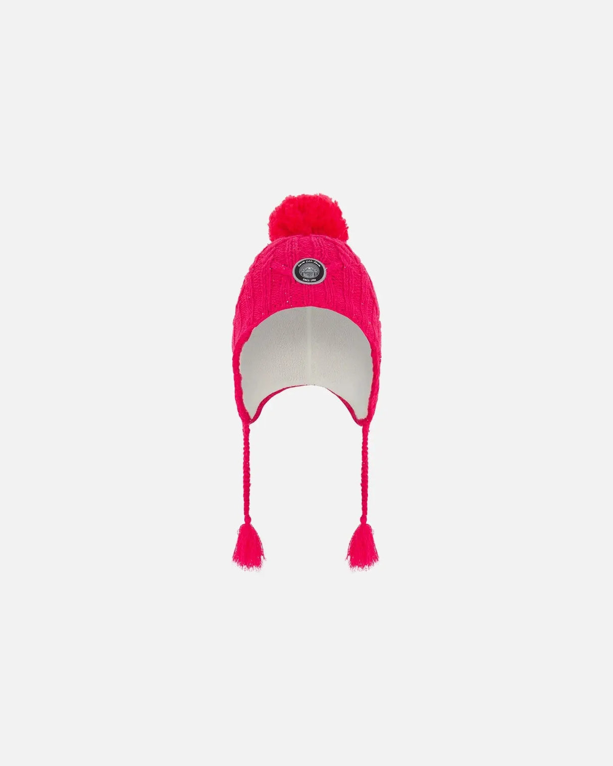 Peruvian Knit Hat Fuschia Pink | Deux par Deux | Jenni Kidz