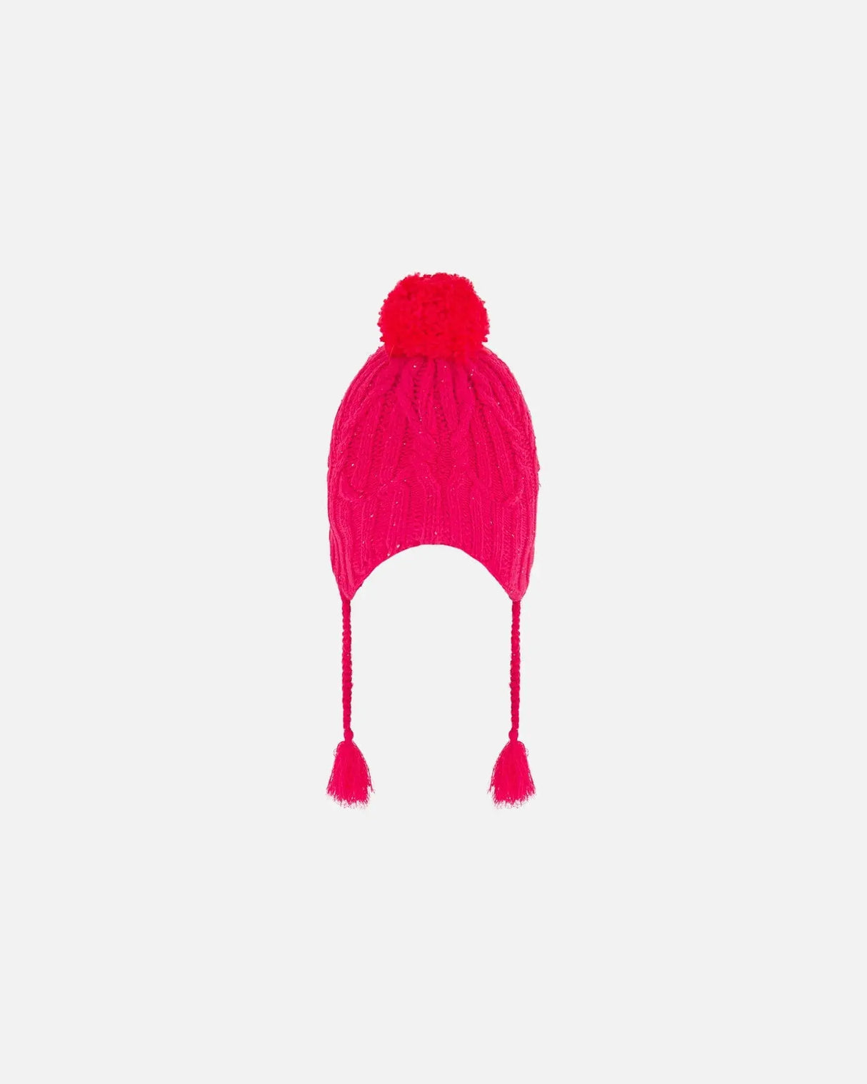 Peruvian Knit Hat Fuschia Pink | Deux par Deux | Jenni Kidz