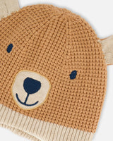 Peruvian Knit Hat Gold Brown | Deux par Deux | Jenni Kidz