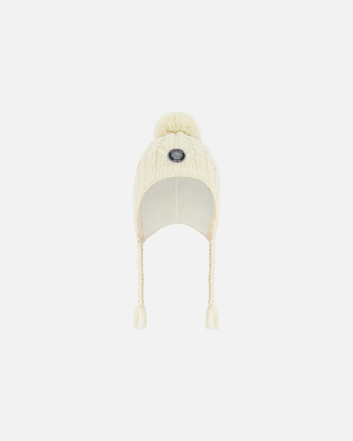 Peruvian Knit Hat Off White | Deux par Deux | Jenni Kidz